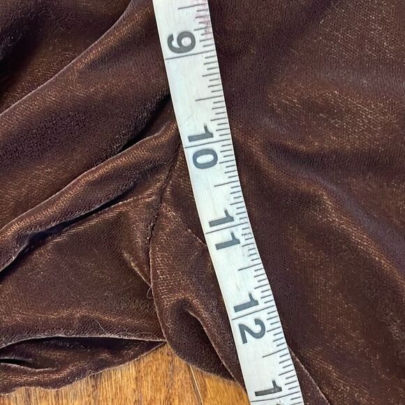 A New Day NWOT brown velvet trouser pants size 4 - Picture 8 of 14